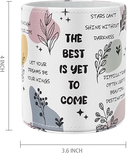 Vista 66 de WAVEYU Soporte para bolígrafos para mujeres y niñas, taza de lápices, decoración de escritorio de mármol, soporte para brochas de maquillaje