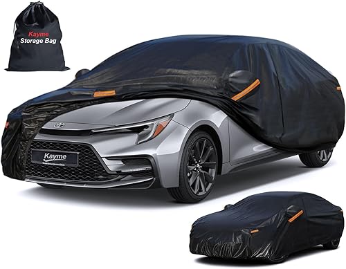 Miniatura 38 de Kayme - Cubierta completa impermeable de 7 capas para vehículo deportivo utilitario, apta para todo clima, protección para exteriores contra lluvia