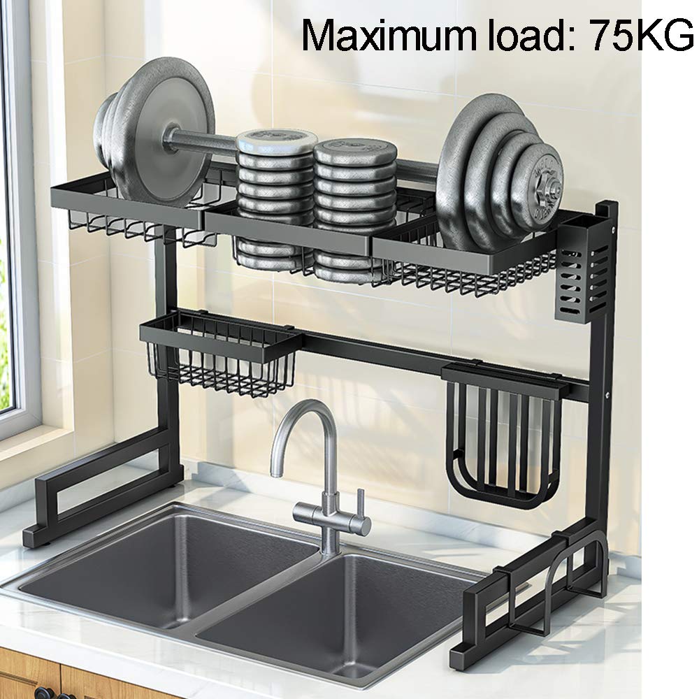 Escurridor de Cubiertos, Rack de escurridor sobre Fregadero, Soportes para Platos