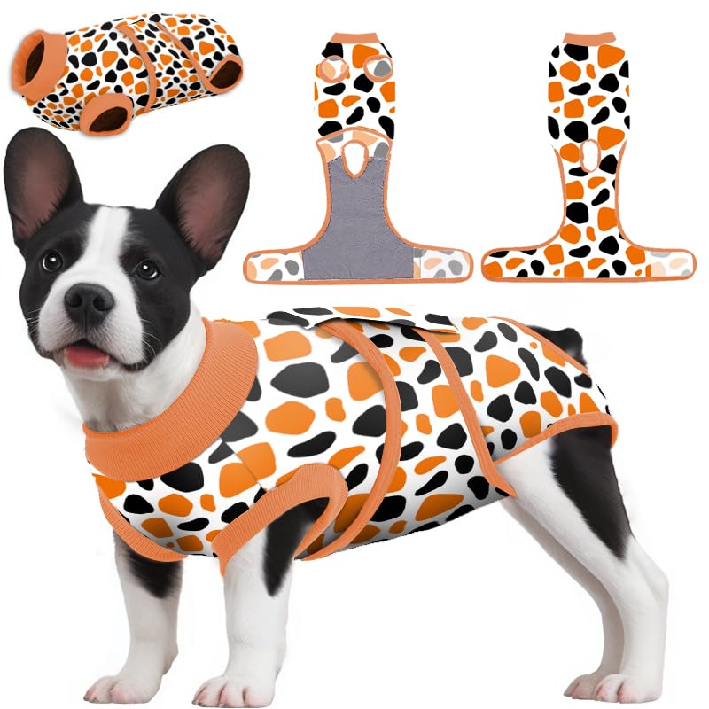 PetWarm Dog Recovery Suit, Recovery Suit for Female Male Dogs Dog Abdominal Wounds Bandages