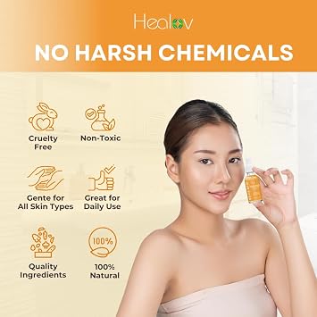 Kojic Acid Serum Dark Spot Remover for Face & Body Skin Brightening for Spots, Hyperpigmentation, Discoloration Facial Oil Reduces Acne, Scars, Evens Tone Dark Spot Correcting Glow Serum