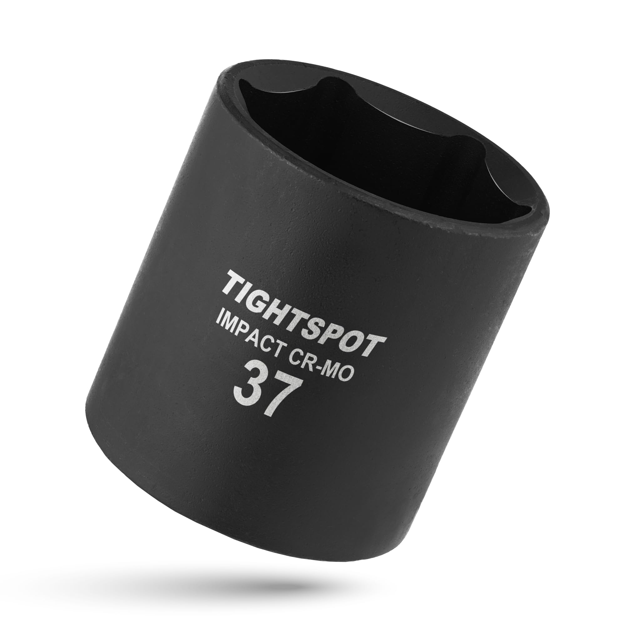 TIGHTSPOT 1/2 Inch Drive - 1 1/2 Inch Deep Impact Socket with Anti-Rounding 6 Point Design, Heat-Treated CRMO Steel — view 28