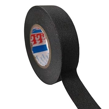 Wire Harness Automotive Cloth Tape,Adhesive Wire Loom Harness Tape High Noise Resistance Heat Proof Chemical Fiber Fabric Electrical Tape for Car Automotive Heat Resistant Insulation