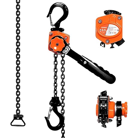 Mini Lever Chain Hoist 1/2 Ton: Heavy-Duty Lifting Power for Various Tasks