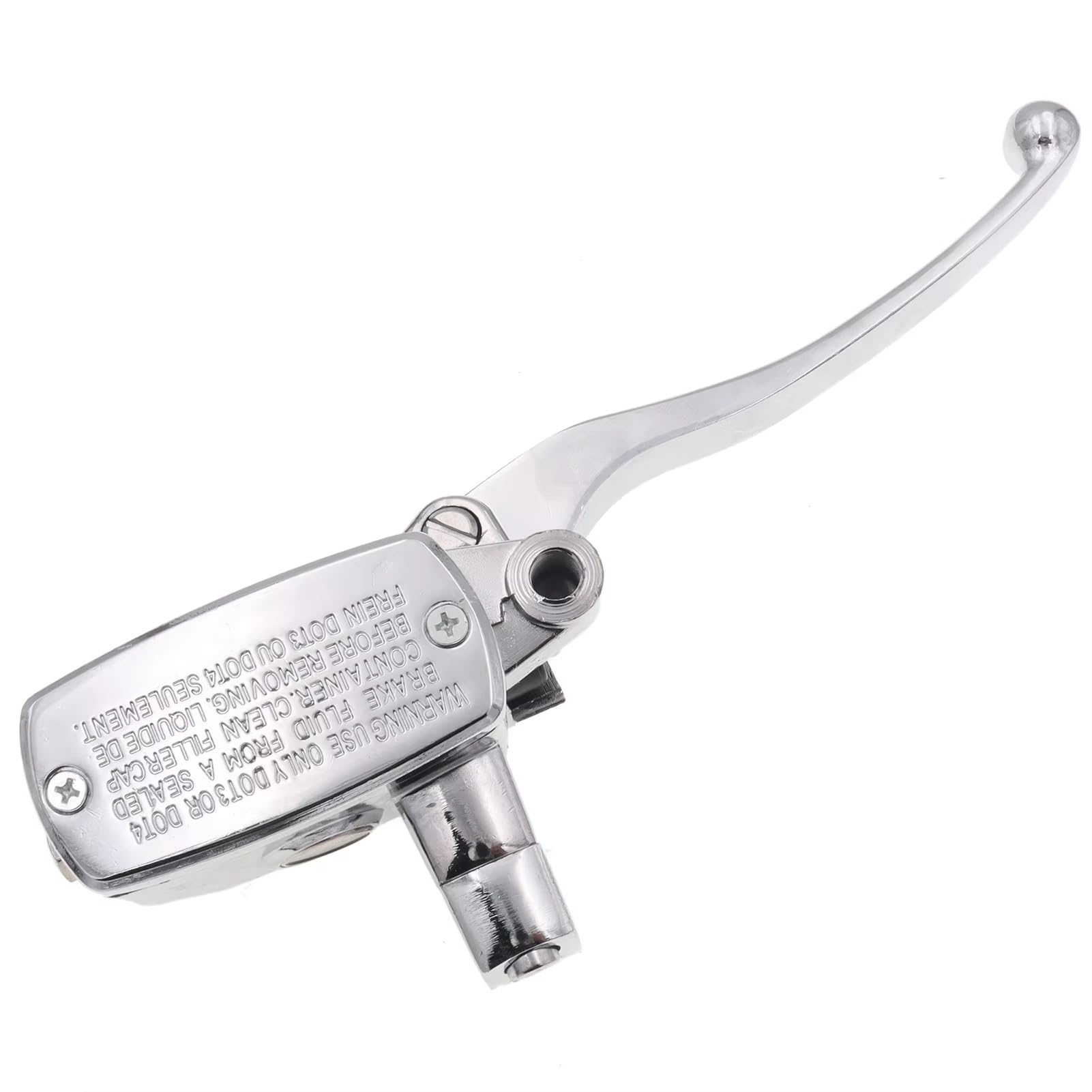 Gjihkwgz Motorcycle Brake Clutch Lever for CB400SF for CB250 Dirt Pit Bike 1 Piece 25mm Right Brake Pump Master Cylinder Side with Mirror Thread Clutch Brake Lever