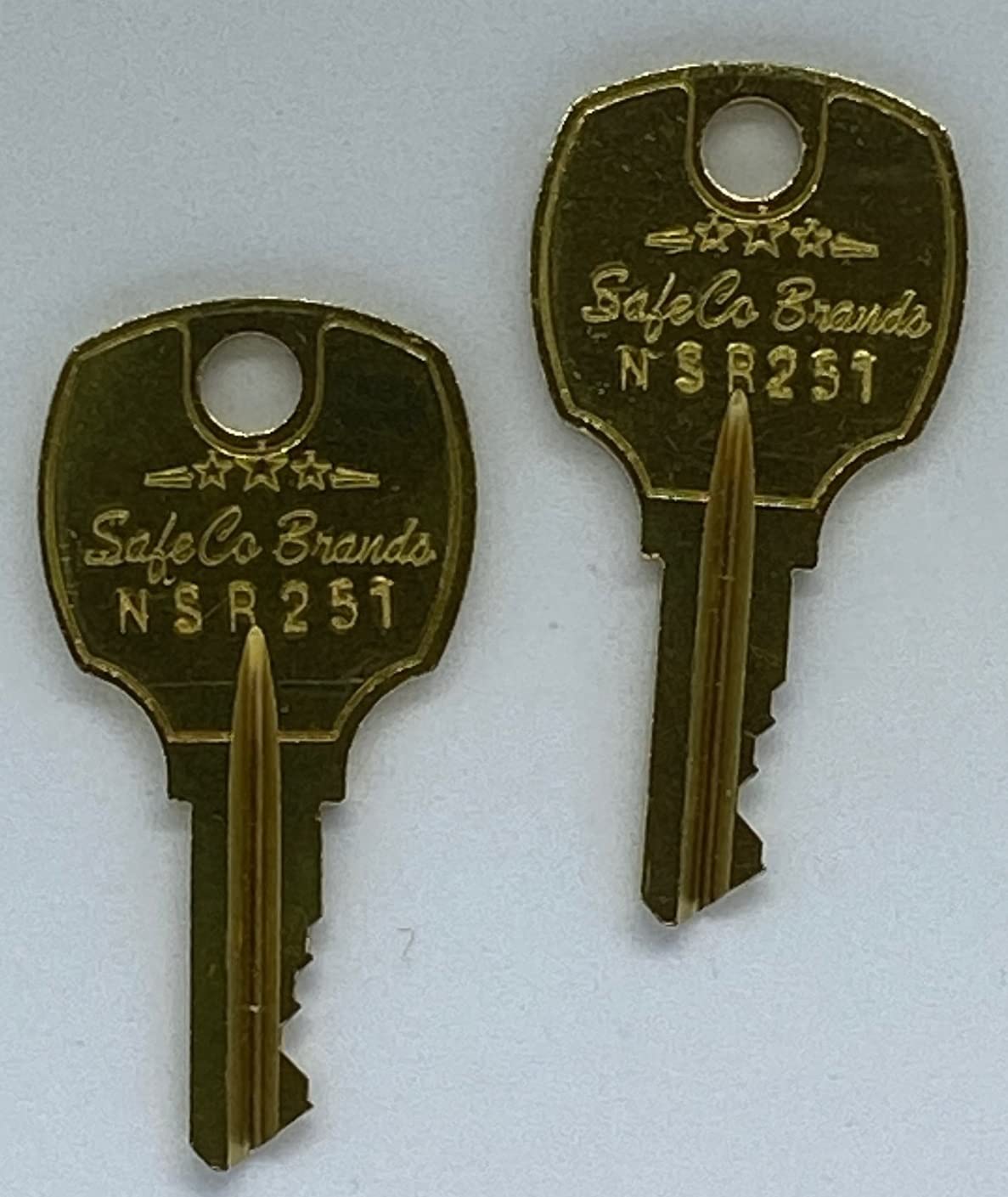 NSR251 Square D Electrical Panel Keys 2 Keys SafeCo Brands