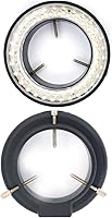 Vista 3 de FainWan Accesorios para microscopio digital 60 LED Anillo ajustable Luz Iluminador Lámpara para Microscopio de Zoom Estéreo