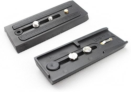 Miniatura 5 de Andoer Adaptador de abrazadera de liberación rápida para cámara y placa de liberación rápida P200 compatible para Manfrotto 500AH 701HDV 503HDV Q5