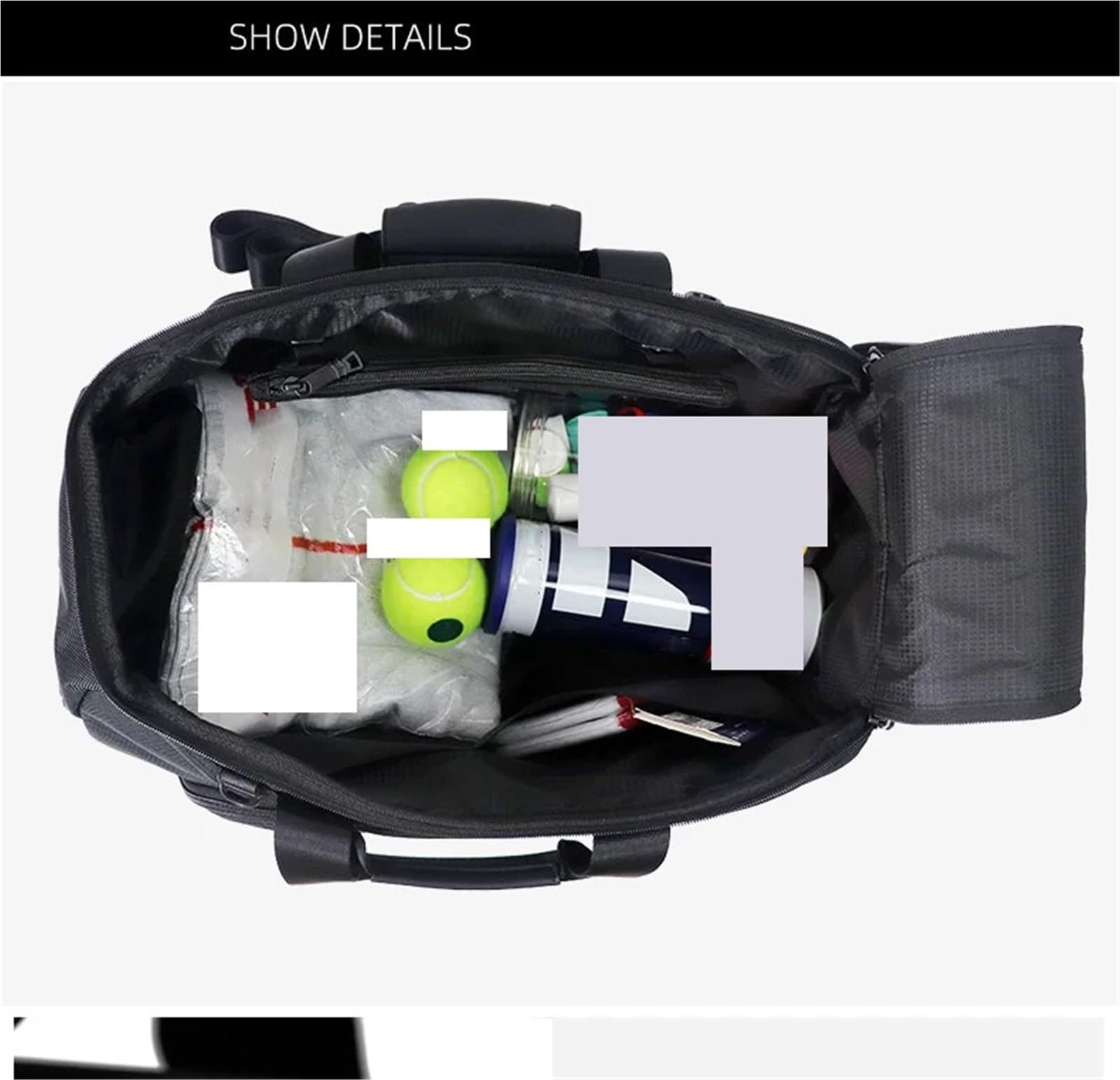 Raquetero Tenis Bolsa Deportiva for Raqueta de bádminton y Tenis, Bolso de Hombro for Hombre y Mujer, Bolsa for Raqueta de Tenis, Bolso de Transporte para Raquetes De Ténis