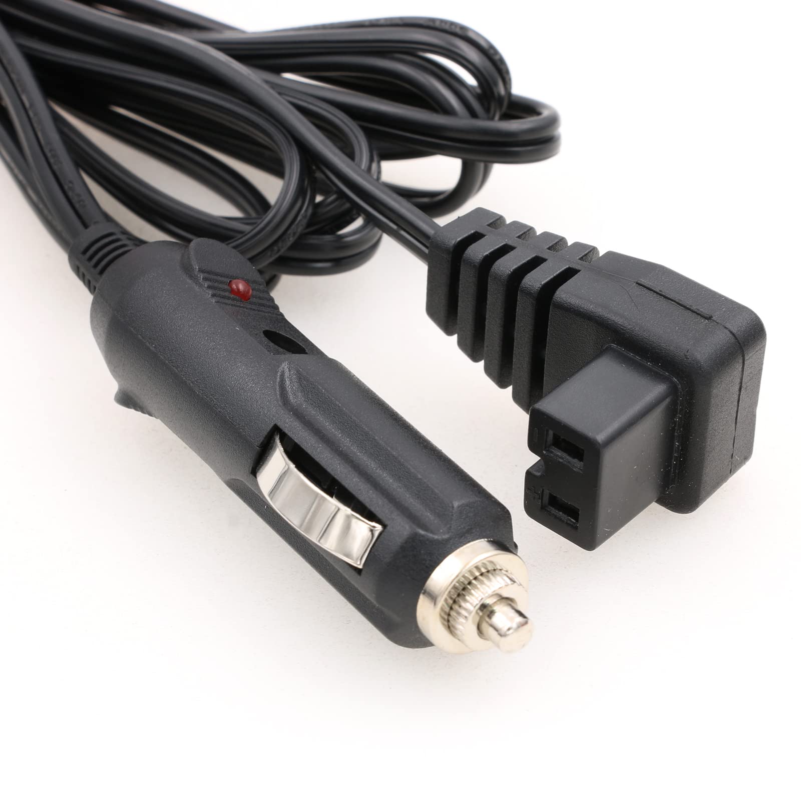 Cavo DRRI 12V Ad Angolo Retto Per Frigorifero Auto: Compatibile Mobicool, NFA, 1.5 Metri Con Spina Accendisigari 10A