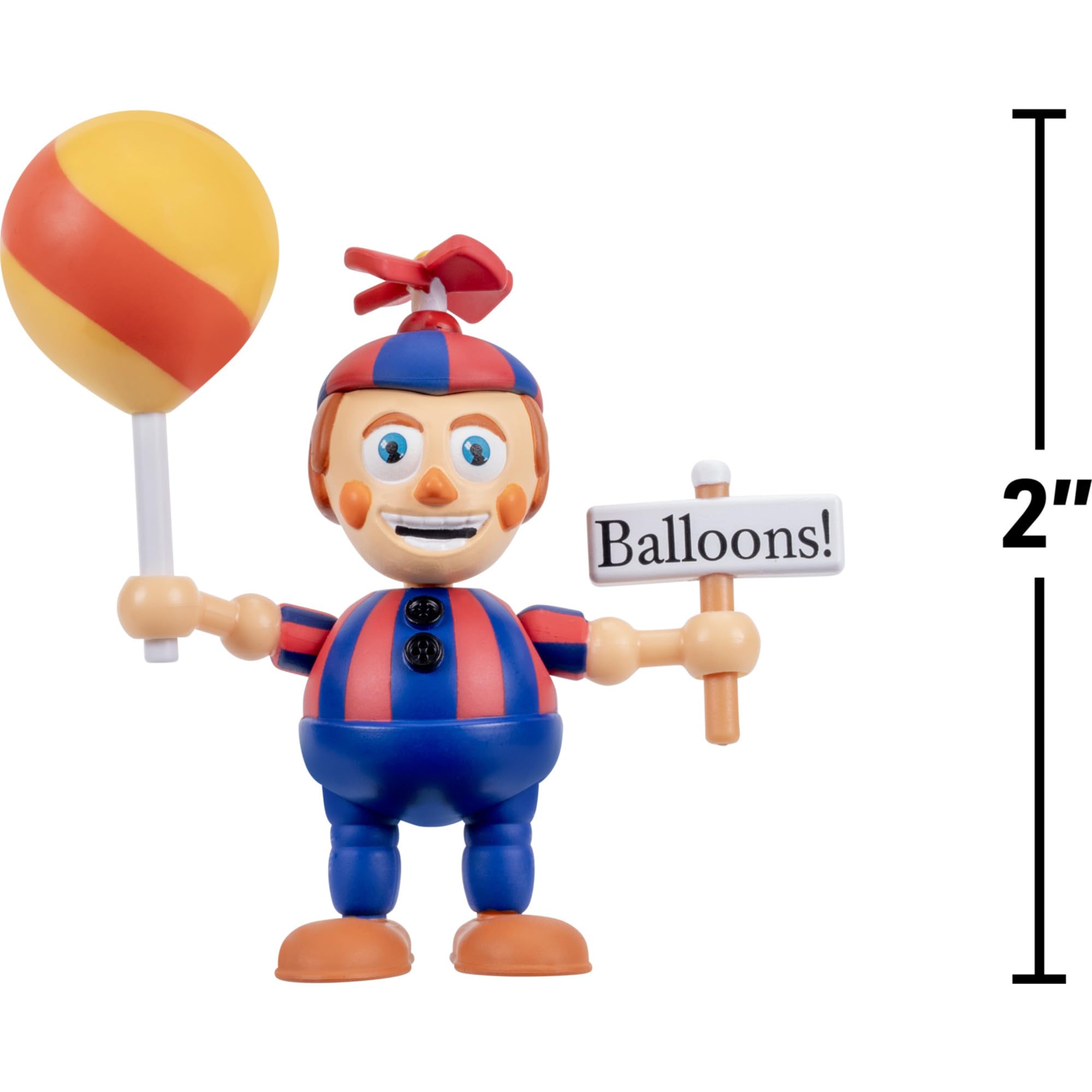 Amazon.com: Jazwares Five Nights at Freddy's Balloon Boy - 2.5