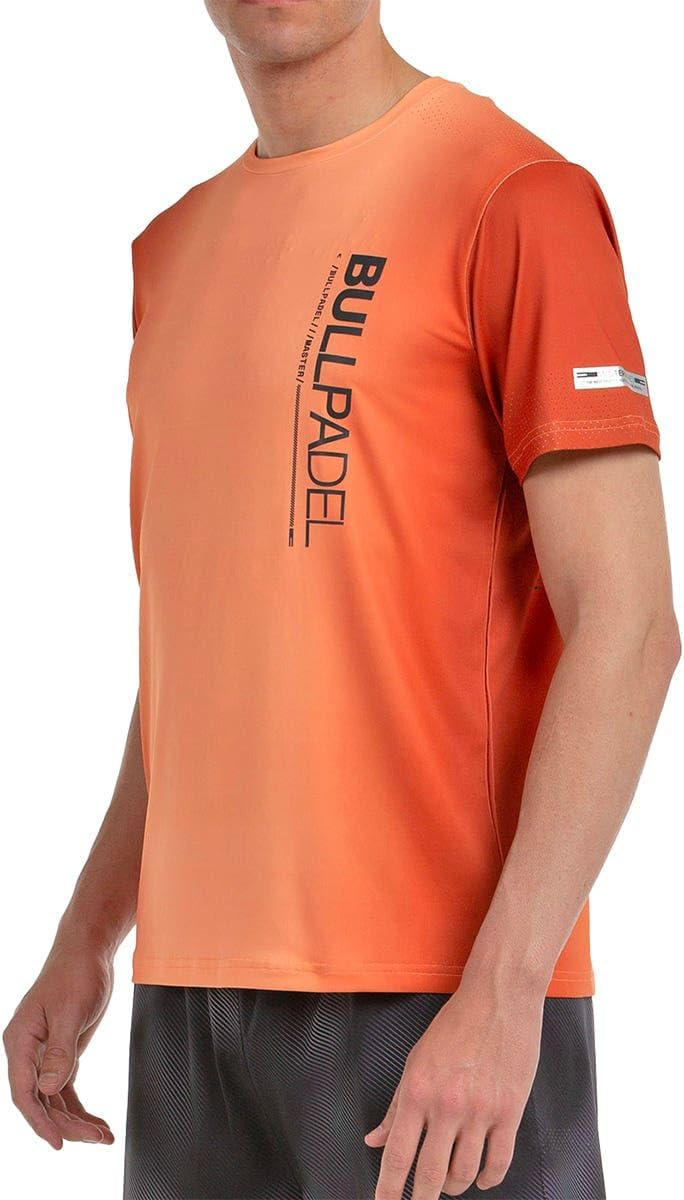 Bullpadel T-Shirt MUROS | High-Performance Tech Shirt for Men | Gradient Sublimation Design with Reflective Prints