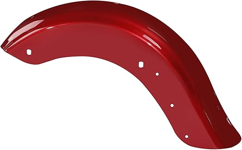 Guardabarros trasero rojo Wicked para Harley Touring Street Glide Road Glide Electra Glide Road King 2009-2023