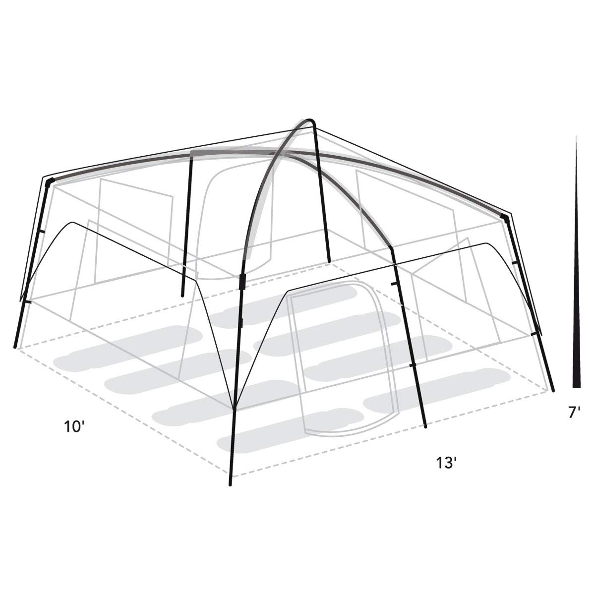 Eureka! Copper Canyon 8 -Person Tent 