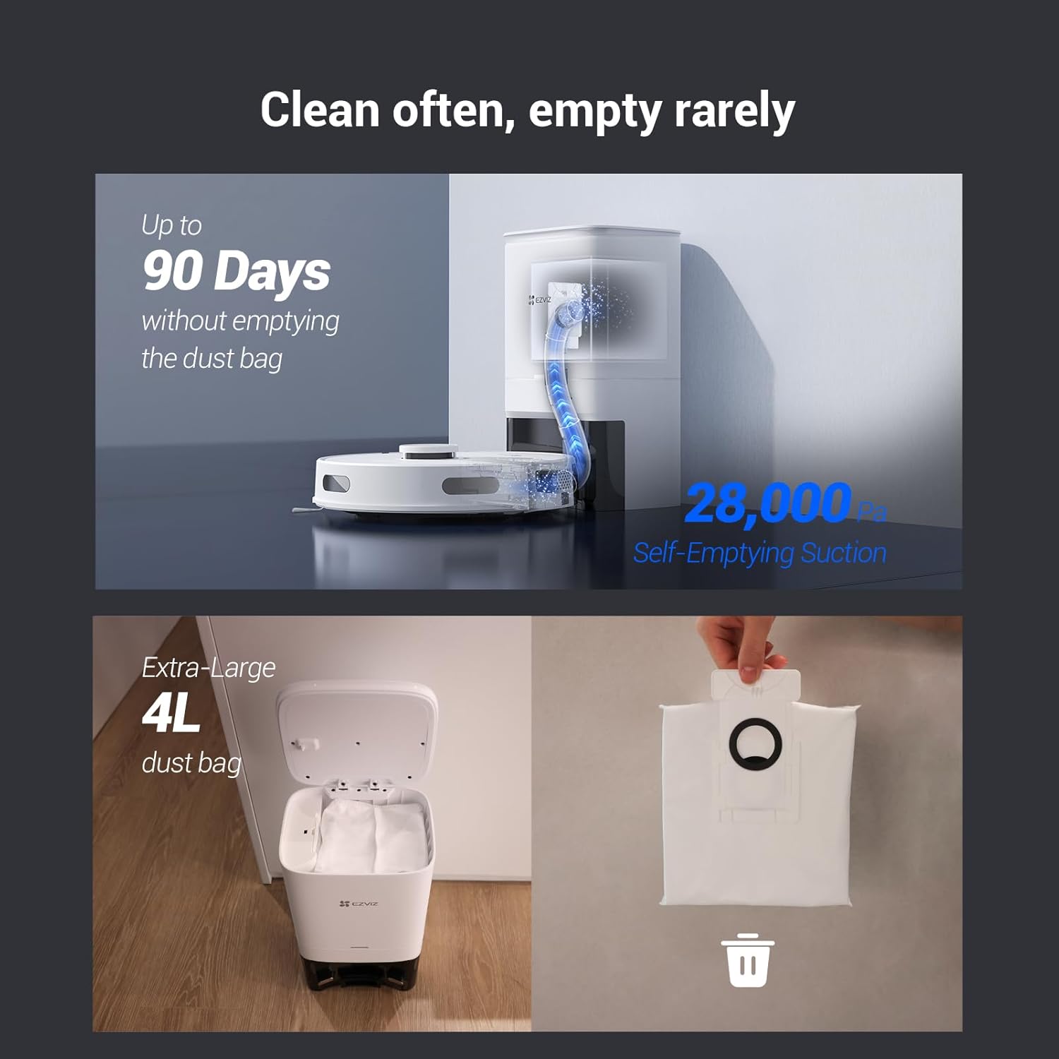 EZVIZ RE5 Plus Robot Hoover Mop Review: Unmatched Smart Cleaning Power