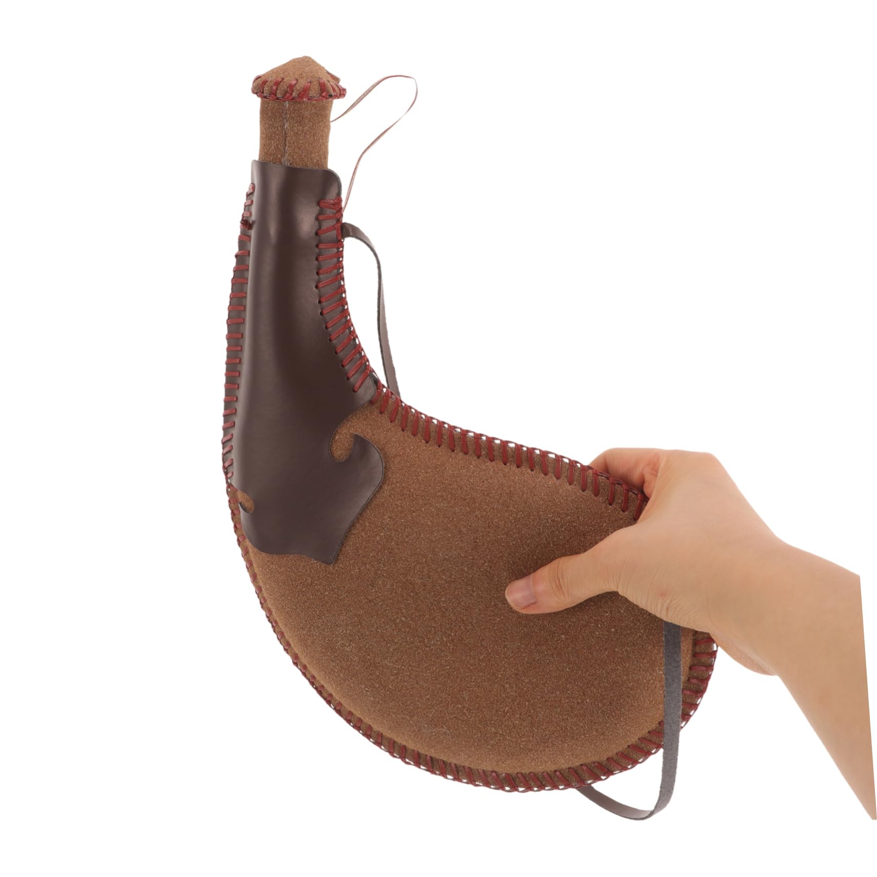 COLLBATH Tradizionale borsa Bota Bag vino acqua sacchetto escursionismo essenziale pelle di emergenza acqua vescica