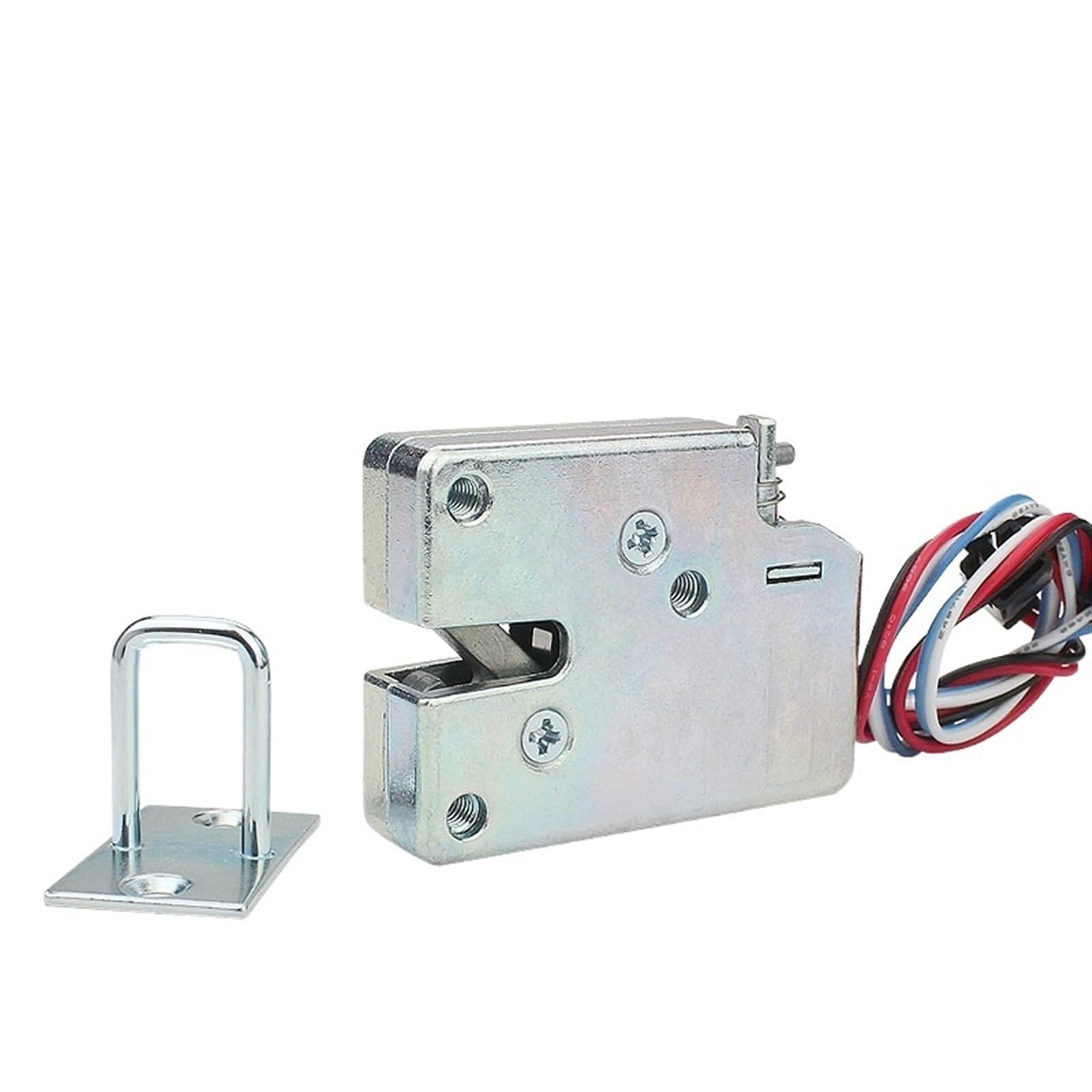 Zamek do drzwi skrytki, ekspresowy zamek elektroniczny, 12 V, mała szafka, zamek elektromagnetyczny, drzwi szafy, elektroniczny zamek sterujący, zamek do szafy (rozmiar: 24 V 1,2 A)