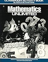 Mathematics Unlimited - Grade 1 Classroom Activity Book - Blackline Masters B000MTM5O8 Book Cover
