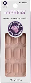 Unhas Autocolantes Impress Color Curto Girlie Girl, Kiss New York