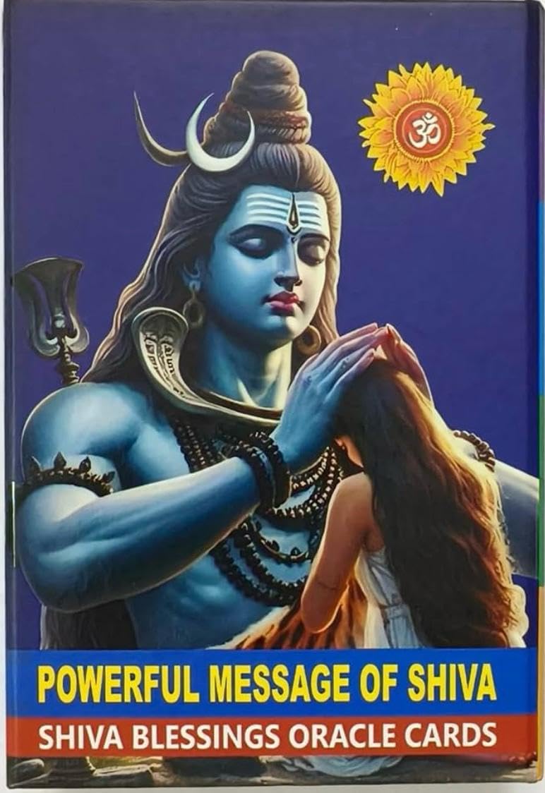 be.positive.center Tarot Shiva Oracle Cards Religious Cards Shiv Blessings Shiv Guidance Spiritual Message