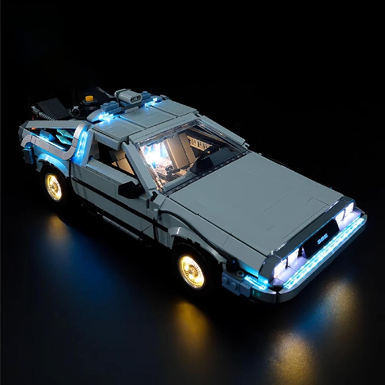 LED Lighting Kit Compatible with Lego 10300 Motor Vehicle Series LED Light Set (Model Kit Not Included - Lighting Components Only) (Standard Style)
