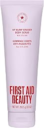 First Aid Beauty KP Bump Eraser Body Scrub, 10% AHA Keratosis Pilaris Exfoliator (Glycolic & Lactic Acid) – Treatment for Strawberry Legs, Razor Bumps & Rough Bumpy Skin, Safe for Sensitive Skin