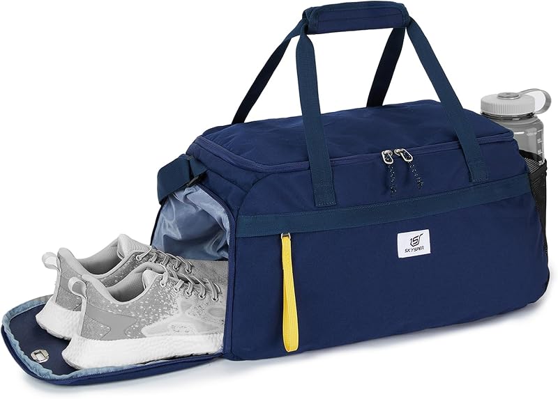 35L Gym Bag with Shoe Compartment & Wet Pocket