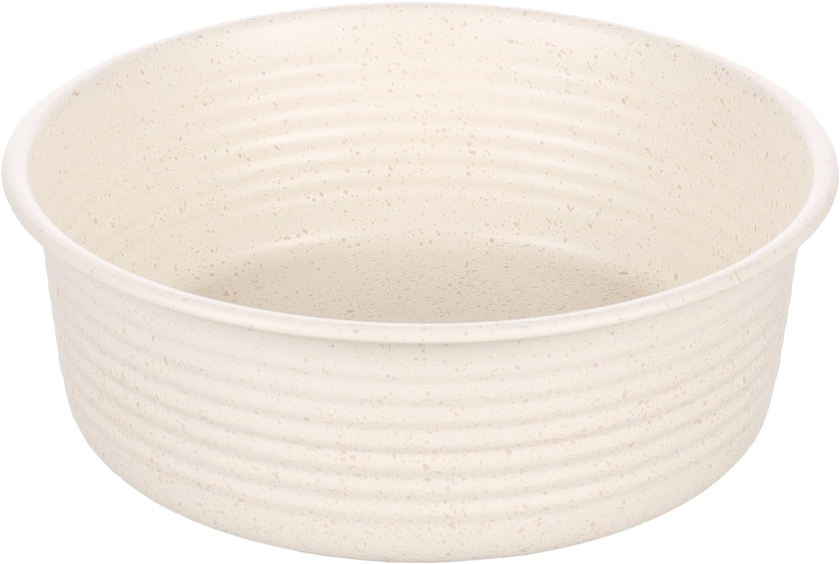 Flamingo FEEDING AND DRINKING BOWL LIGNA ROUND WHITE XL 1930ML