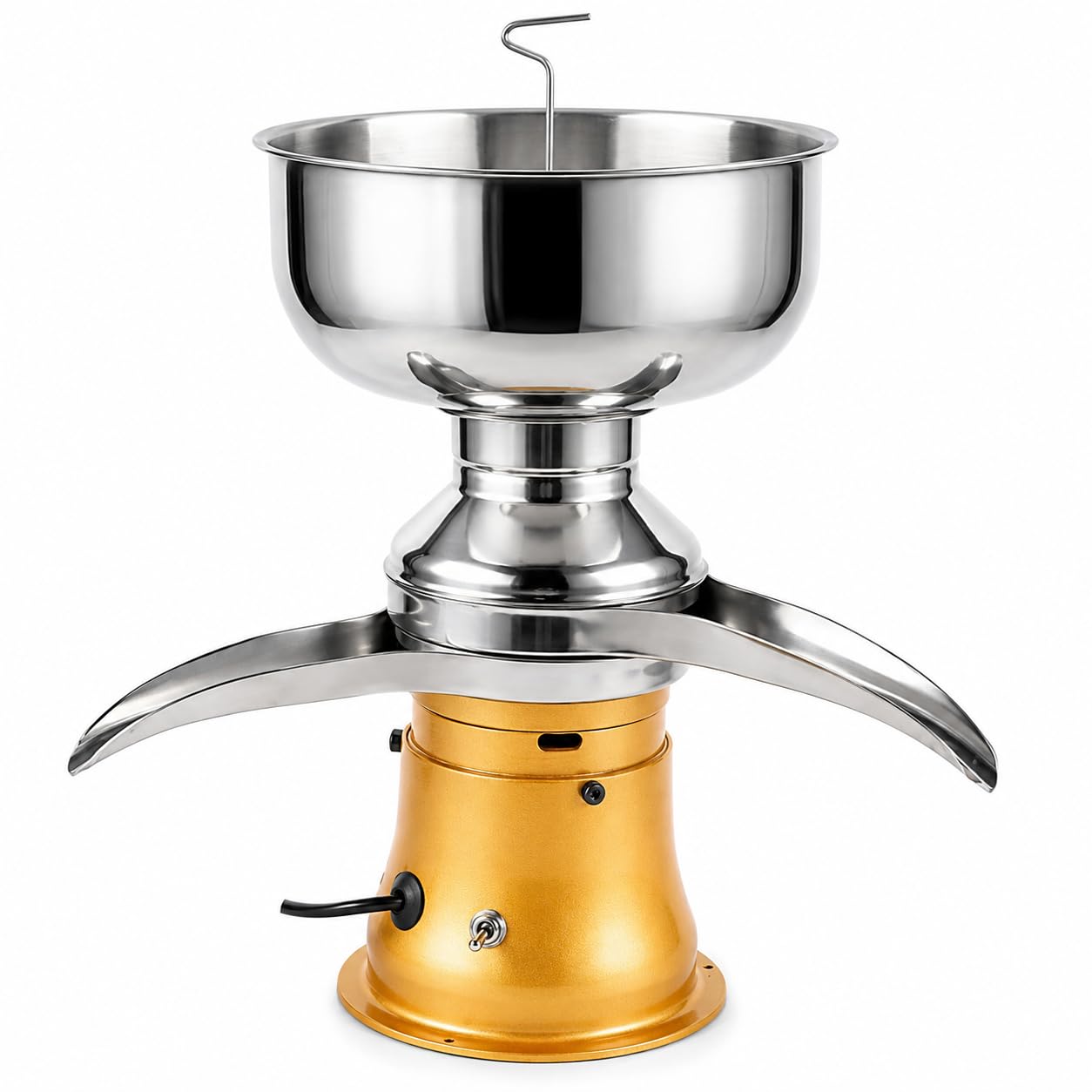 Máquina separadora de crema de leche 110V aparato centrífugo de cocina comercial
