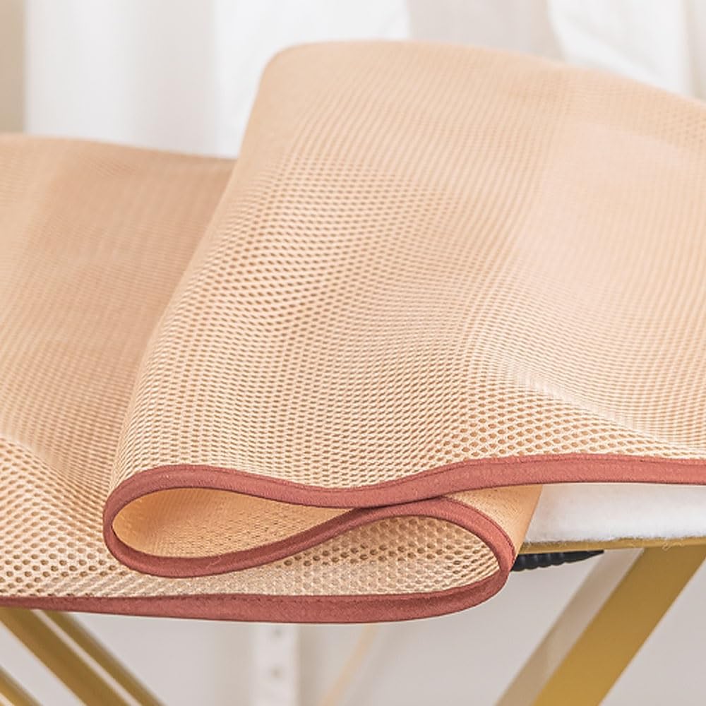 Funda para Tabla de Planchar Acolchada de Alta Res Juego de Funda y Almohadilla Repuesto for Tabla Planchar, Disponible en Varios tamaños, Gris o Caqui(Khaki,S)