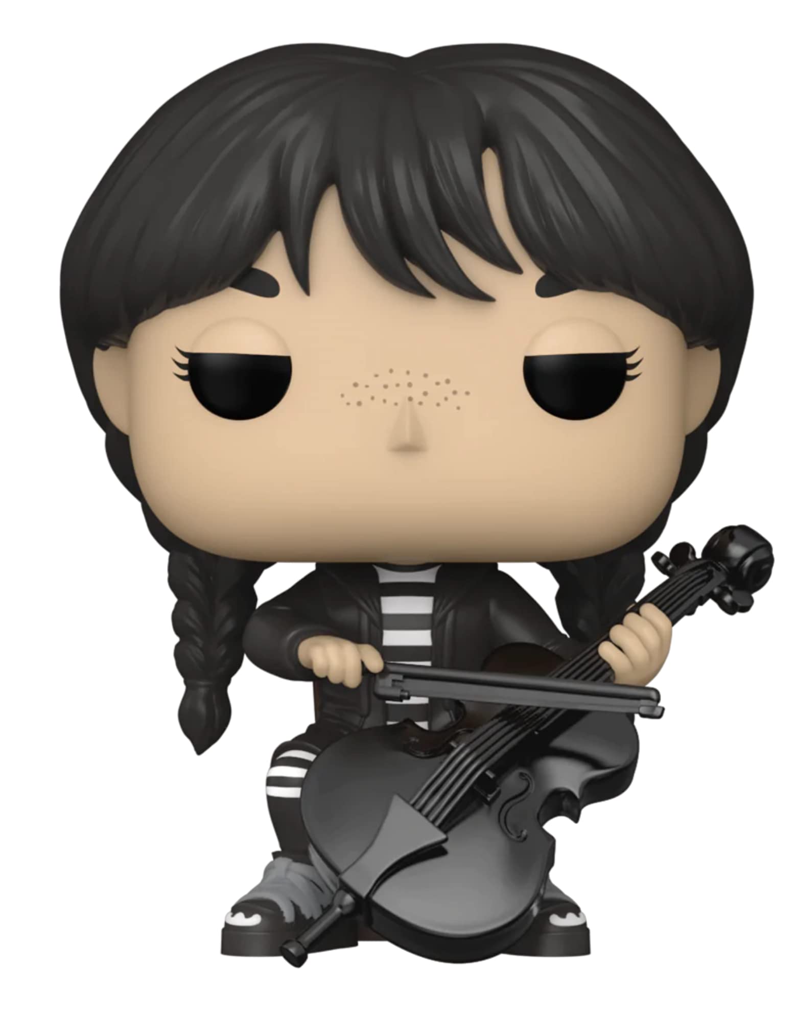 Funko 68292 Pop! Television: Wednesday - Wednesday with Cello Exclusive #1310, Black