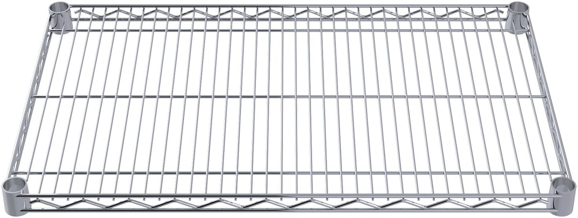 Akro-Mils AWS1836SHELF, NSF Certified Industrial Grade Chrome Wire Shelf, (18-Inch x 36-Inch), (4-Pack)