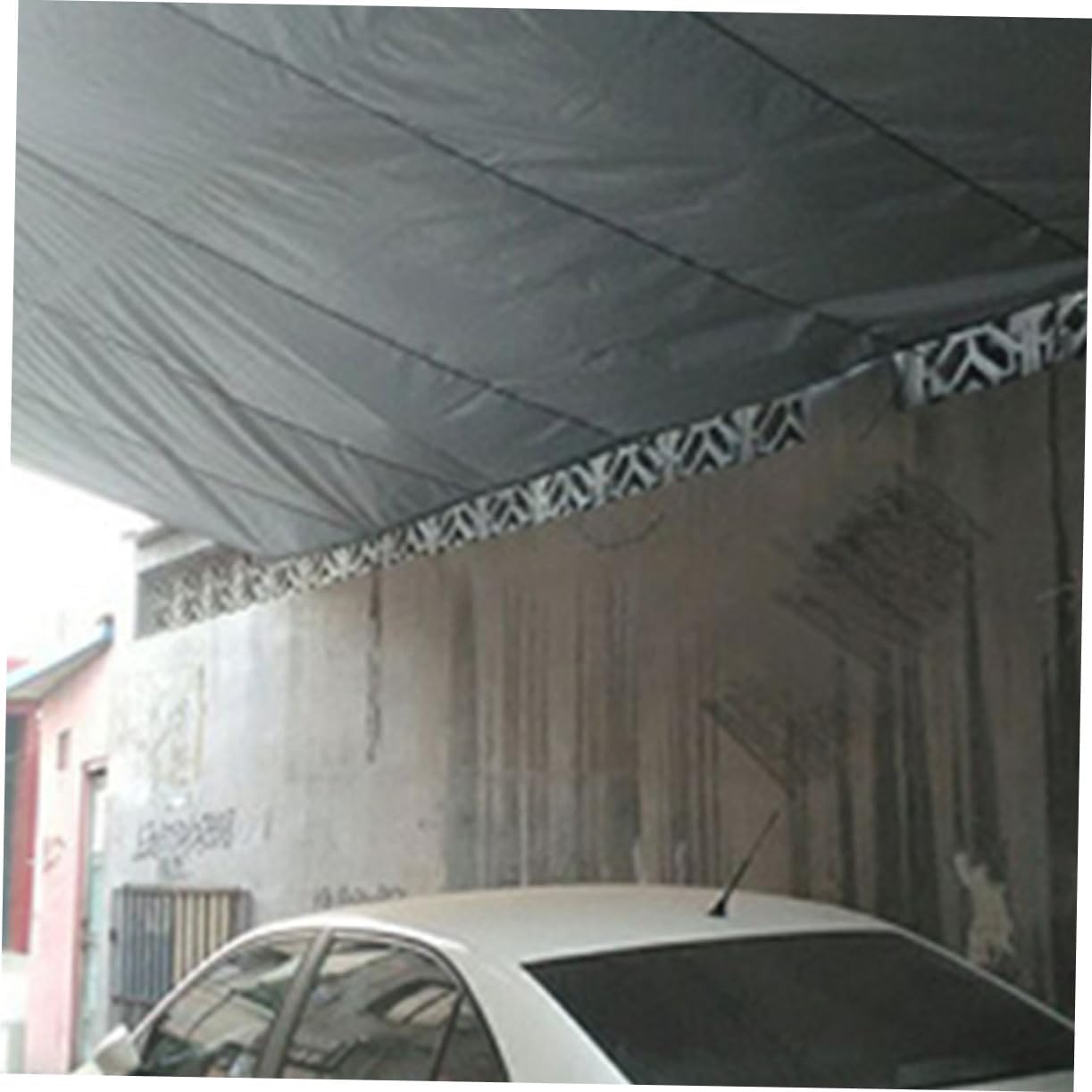 MERRYHAPY Heavy Duty Tarp Durable Pe Canopy for Outdoor Camping Picnics Equipment Protection Multi Purpose Rain Cover with Grommets for Easy Setup