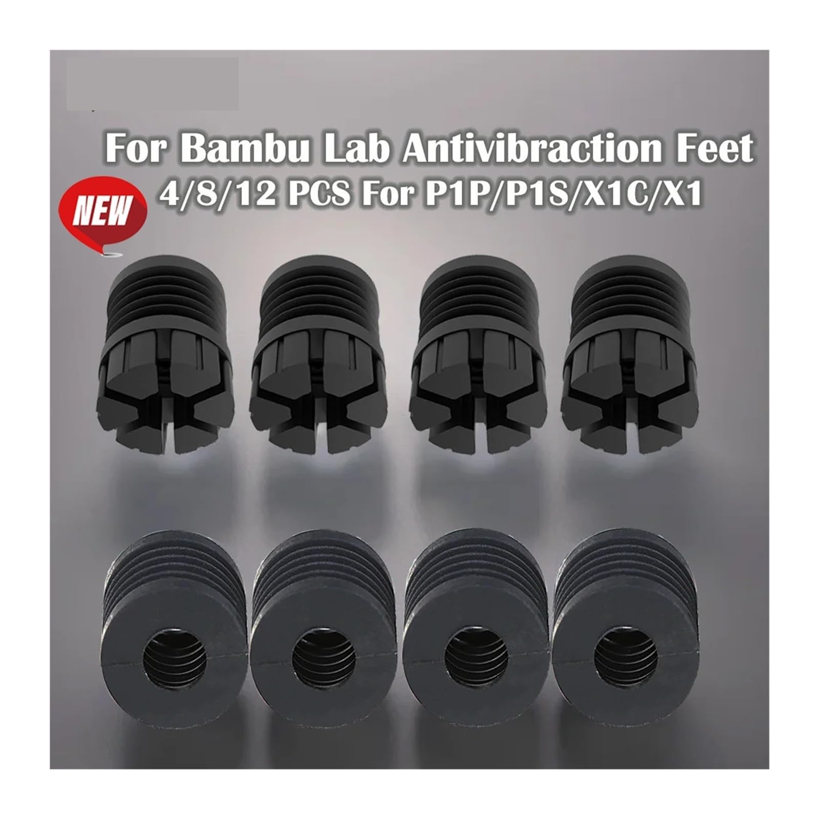 Bambu Lab P1S 3Dプリンター AMSなし 静音ゴム脚付属 Bambu Lab P1S