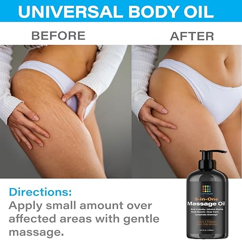 Miniatura 2 de Aceite de masaje de drenaje linfático con árnica, colágeno y células madre, recuperación poscirugía y liposucción, 360 Lipo, BBL, abdominoplastia,