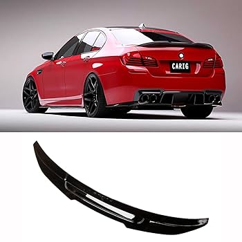 BMW F10 Mスポーツフロントリップスポイラーグロスブラック カスタムエアロ BMW 5シリーズ F10 F11 M Sport 2011-2017 フロントスポイラー