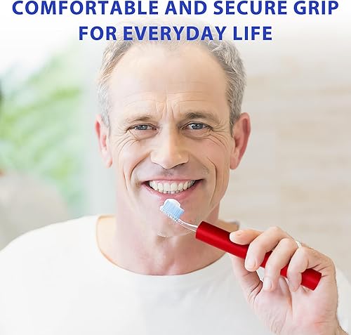 Miniatura 3 de 12 tubos de agarre de espuma adaptables para utensilios, ayuda de agarre integrada para utensilios, herramientas y bolígrafos para ancianos,