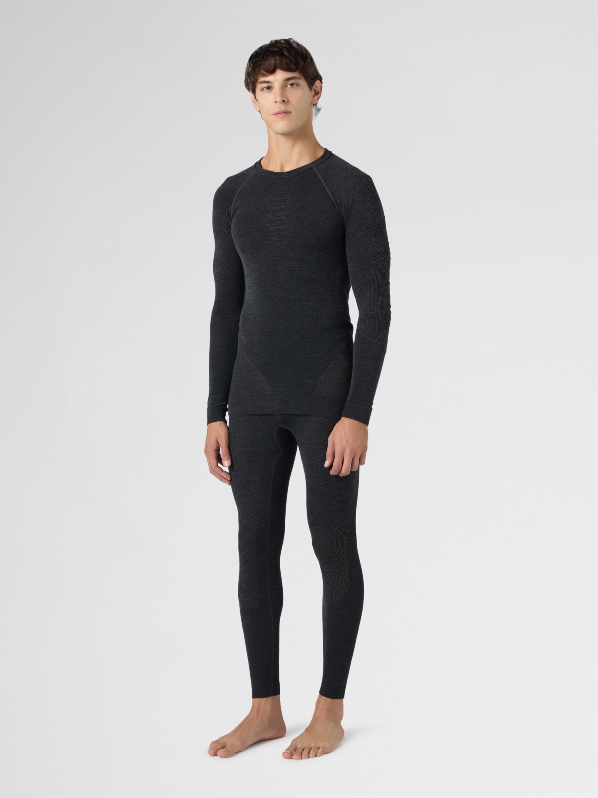 UYN U100117 Fusyon Cashmere Maglia Intima da Uomo Manica Lunga Uomo