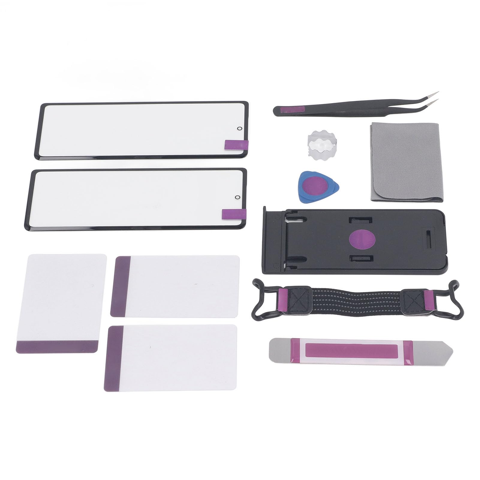 Lente de Vidrio Exterior Delantera para Z Fold 2 5G, Kit de
