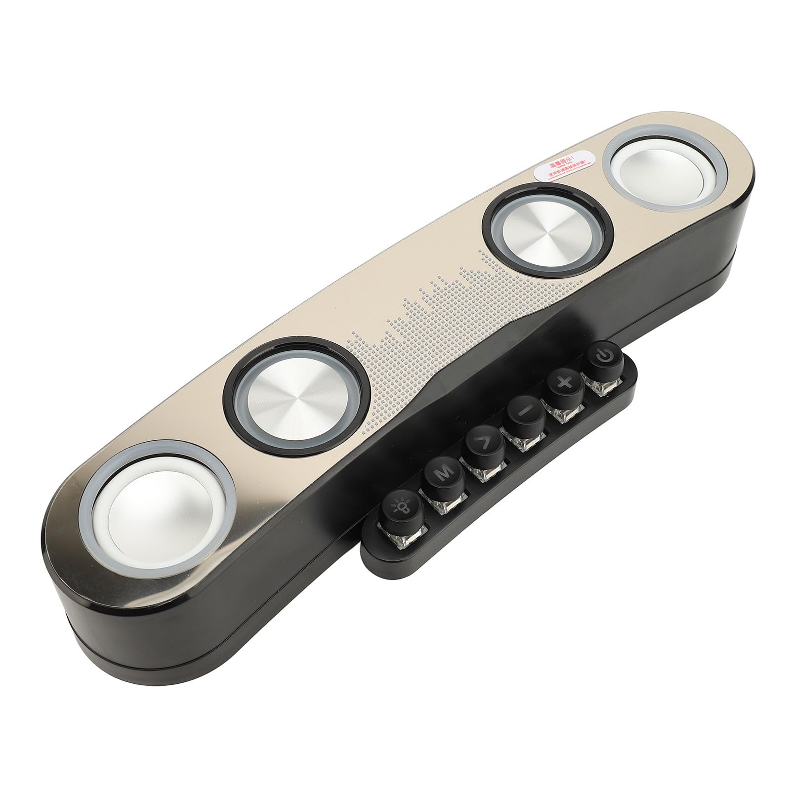Soundbar per Computer Bluetooth 5.0 Rgb con Audio Coinvolgente Ed Effetti LED per Dispositivi Desktop e Mobili