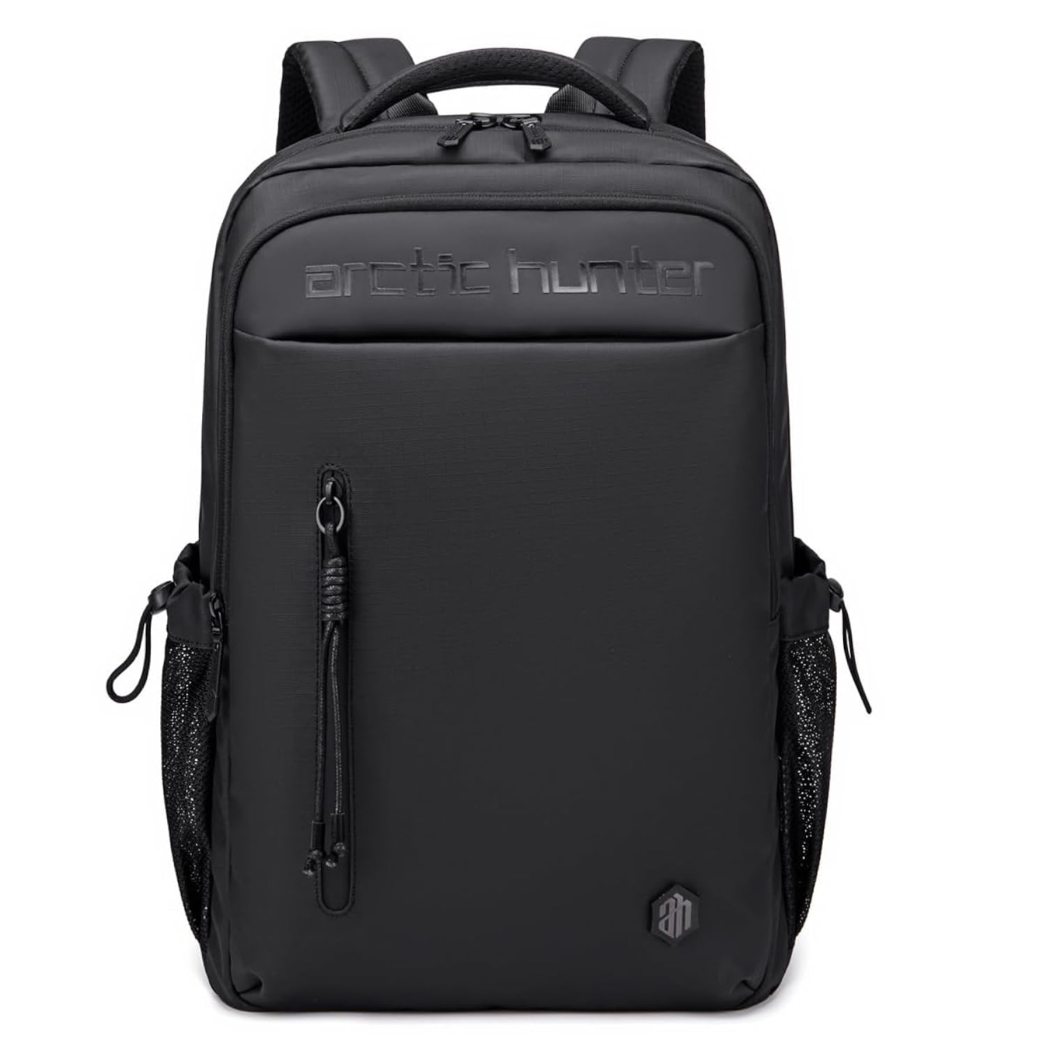 – Laptop Backpack for Men 21L fit 15.6-inch Laptop Travel Backpack with 10.9-inch Tablet Compartment, Polyester Leather Business Backpack, Zipper Pocket Water-resistant Office Backpack