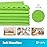 Orighty Microfiber Cleaning Cloth, 24 Pack Highly Absorbent Cleaning Supplies, Reusable Clean Rags for House, Microfiber Cloth for Kitchen, Window, Car Care, 11.5x11.5 inch Green