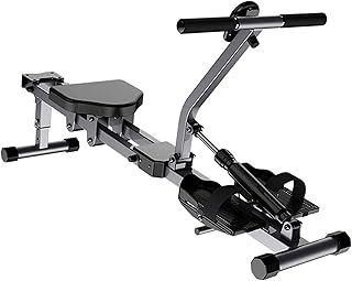 Equipment Home Gym Rowing Machine Household Aerobic Rowing Machine Foldable Adjustable Resistance Fitness Equipment Metal Rowing Machin Mult(Exercise Fitness)