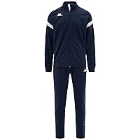 Kappa Dalcito Tuta da ginnastica, Blu / Bianco