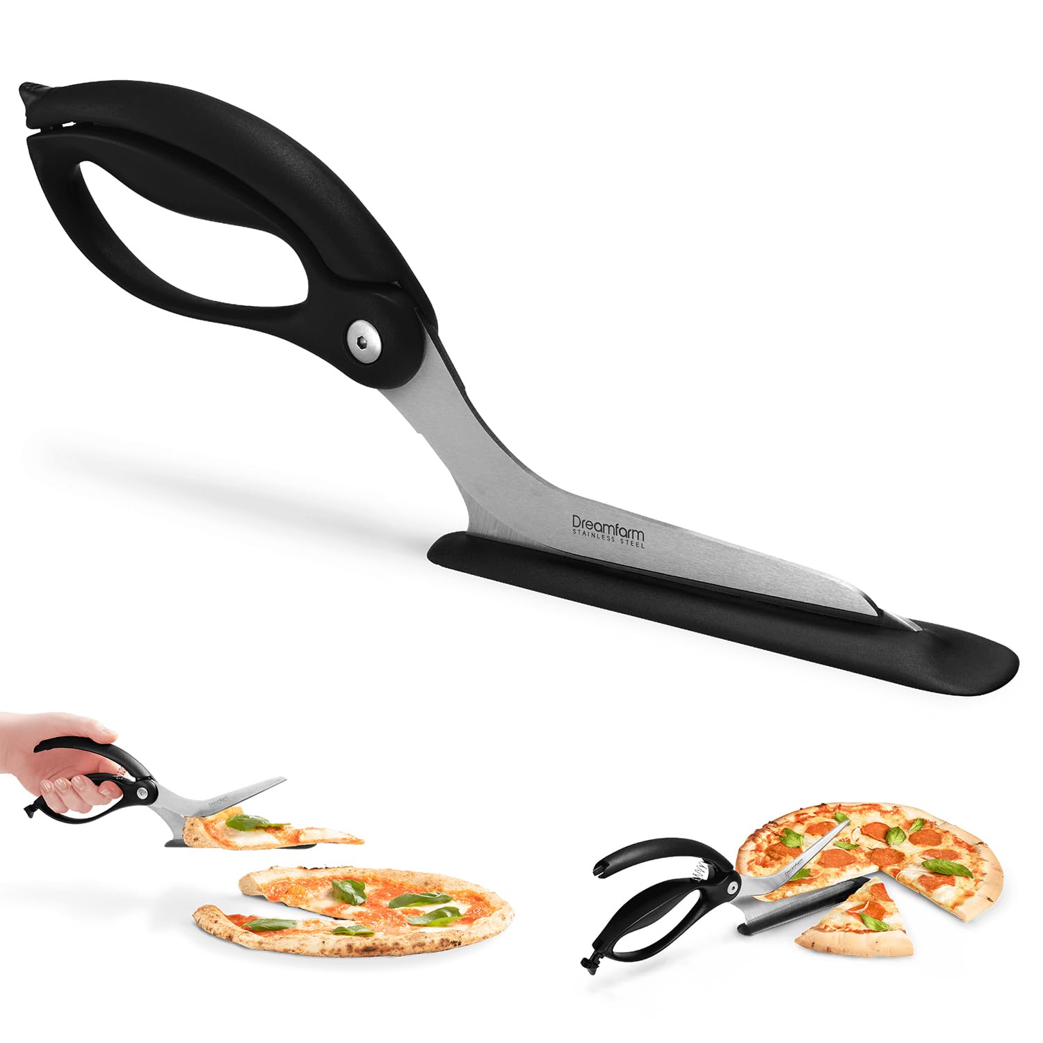 Amazon.com: Dreamfarm Scizza 2-In-1 Easy Ergonomic Pizza Scissors