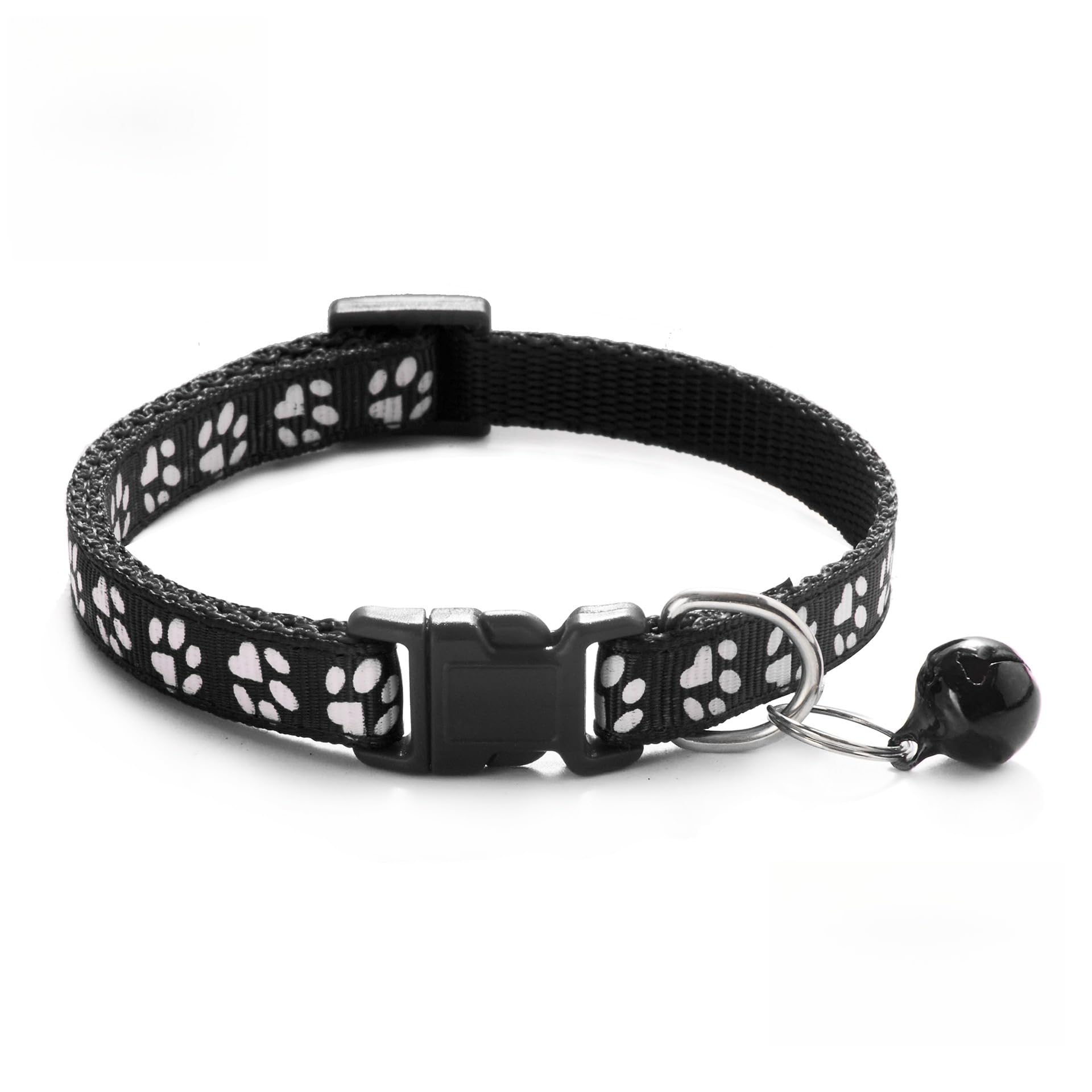 19 collari identificativi per cuccioli con campanello, regolabili da 19 a 32 cm, in morbido nylon, regolabili, per animali domestici appena nati