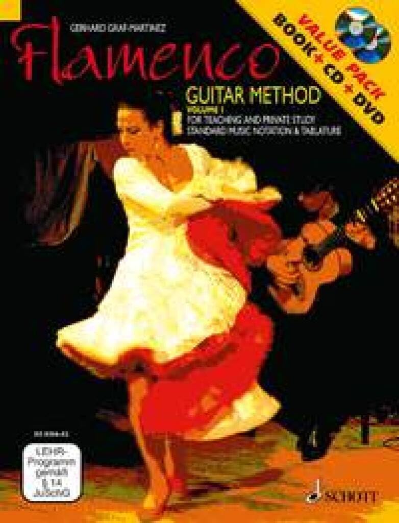 Flamenco guitar method vol. 1 guitare +cd: for Teaching and Private Study. guitar.