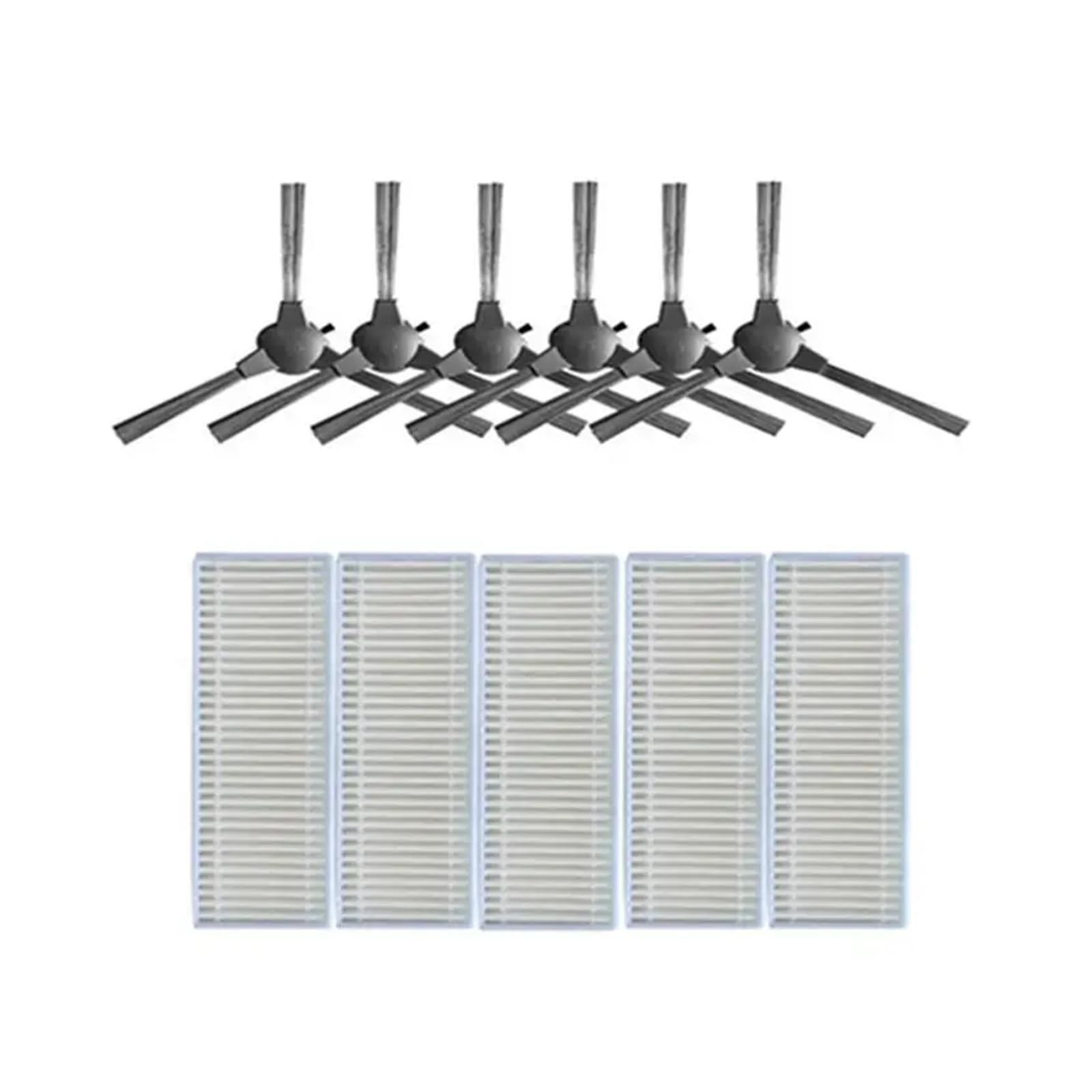 Eezii C Vacuum Leaner Hepa Filter Side Brush，Compatible For Liectroux，M7s Pro Roboti Vacuum Leaner Parts