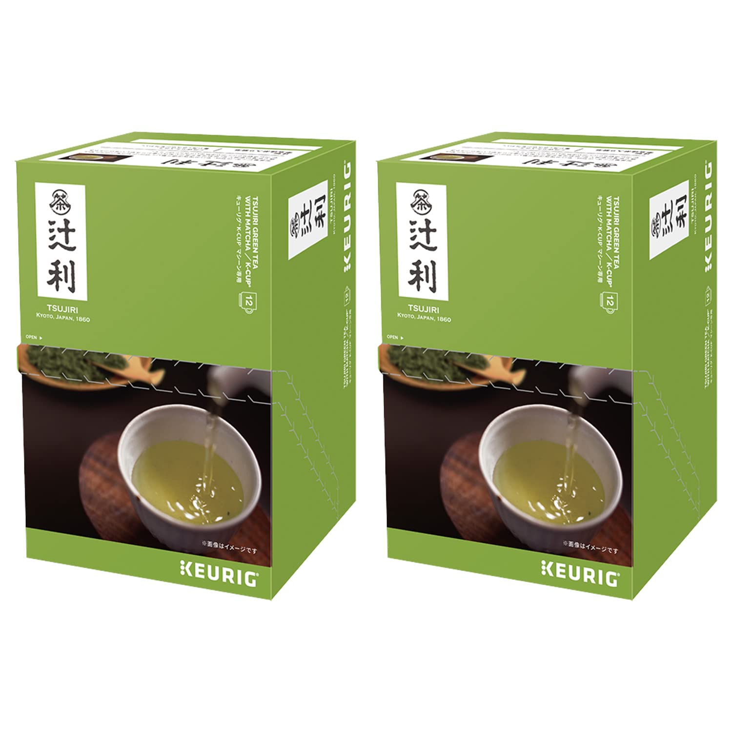 Amazon | KEURIG キューリグ K-CUP 辻利 宇治抹茶入り煎茶 24杯 (3 g