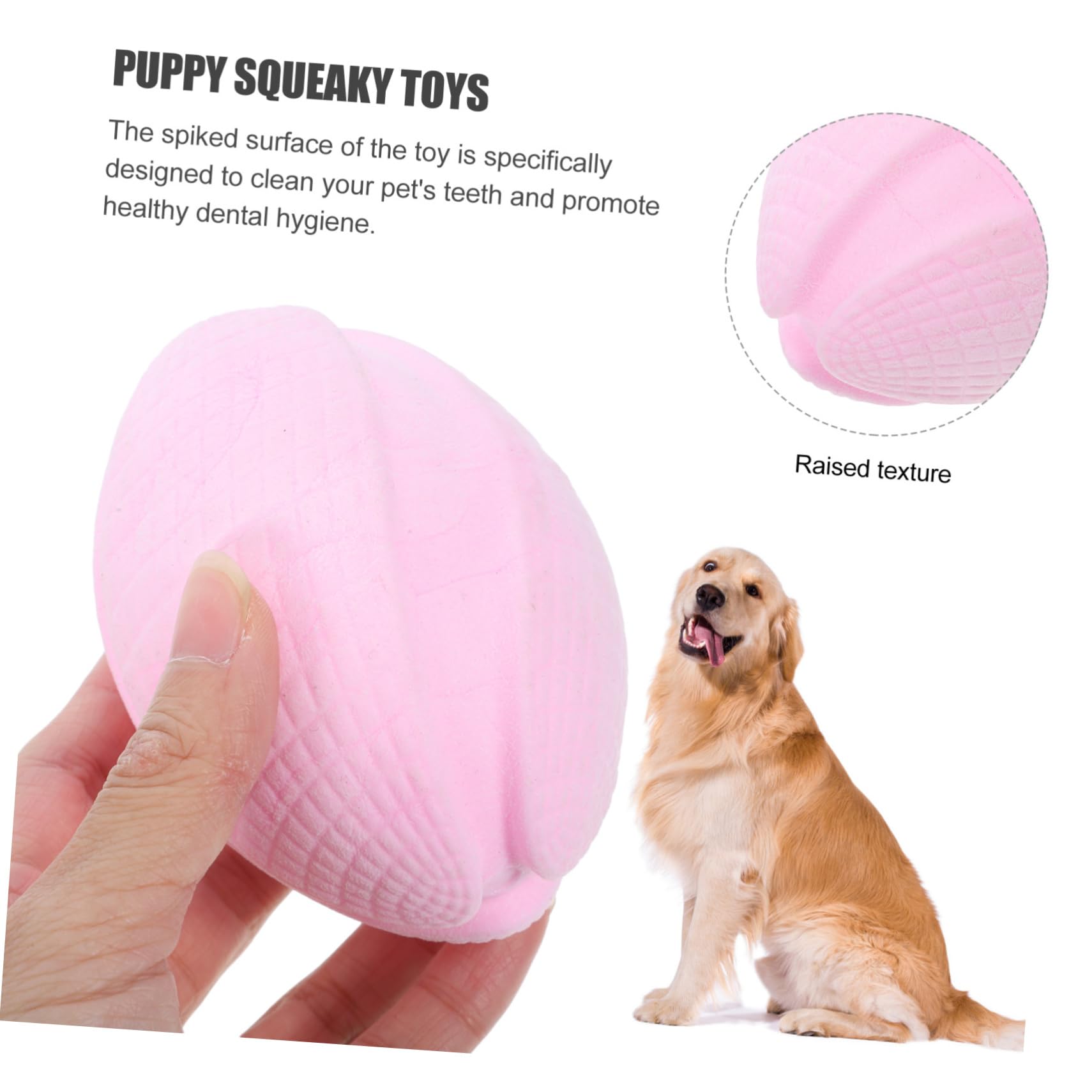 BESPORTBLE 5pièces Jouet à Mâcher pour Chien Balle De Dentition Flottante pour Entraînement Chiots Convient Aux Petits Moyens Et Chiens Divertissant Et